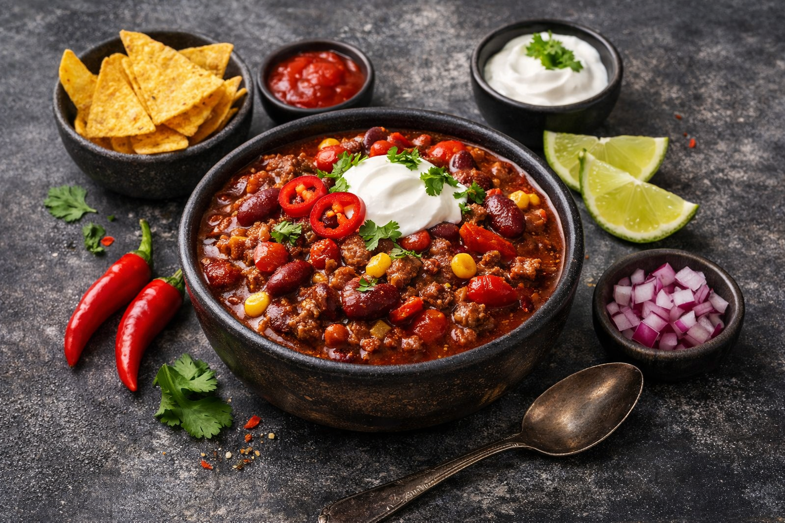 Chili con Carne vom Rind im 380g Einmachglas